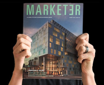MARKETER, August 2015 cover image