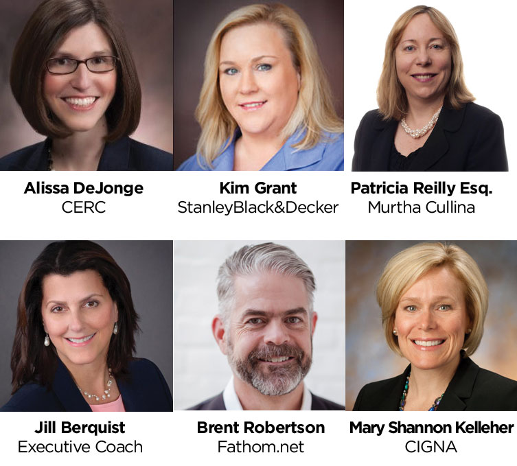 Kim Grant, Mary Shannon Kelleher, Brent Robertson, Patricia Reilly & Alissa Dejonge: Senior Executive Women's Network Panel